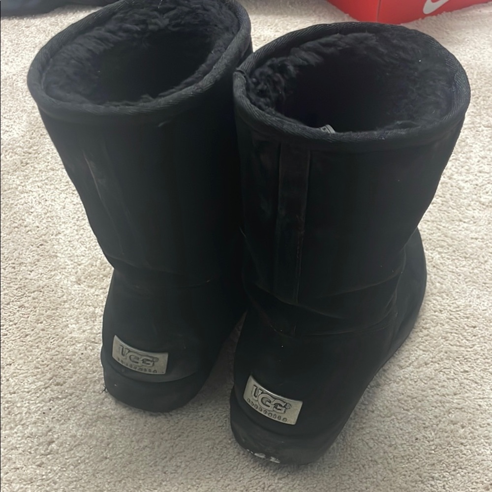 UGG Black Suede Boots